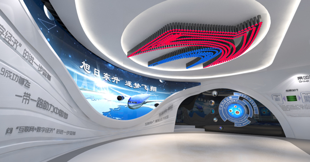 中国东方航空展馆设计