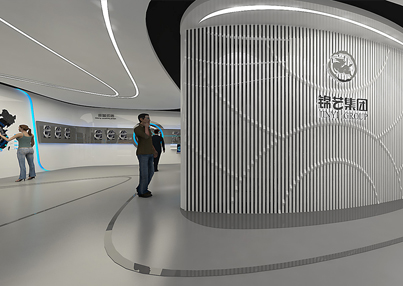 锦艺集团智慧科技文化展厅设计